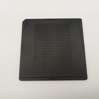 kopen Zwarte ESD Waffle Pack RoHS voor optische apparaten IC chip tray online manufacture