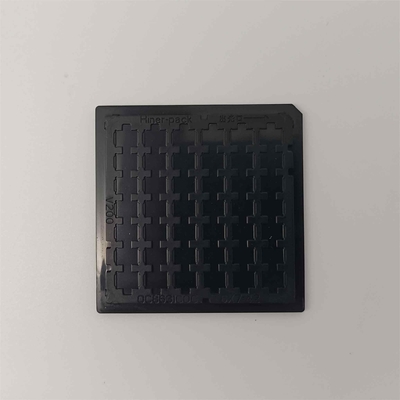 kopen Zwart ESD Plastic Stapelbaar Wafelpak Chip Tray Ultra Clean online manufacture