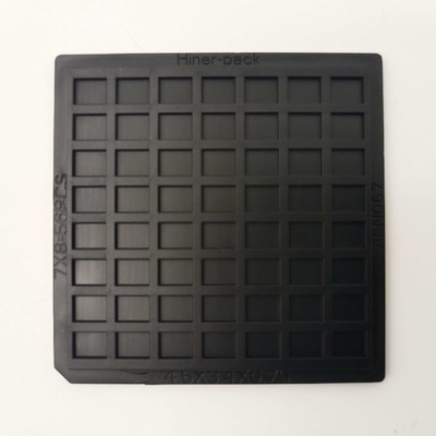kopen De zwarte van de de Duimwafel van PC Materiële 2 Matrijs van het Pakchip trays 7x8 56PCS online manufacture