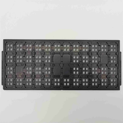 Goede prijs. 4x12 matrijs MPPO Materiële Zwarte JEDEC Tray For Electronic Parts online