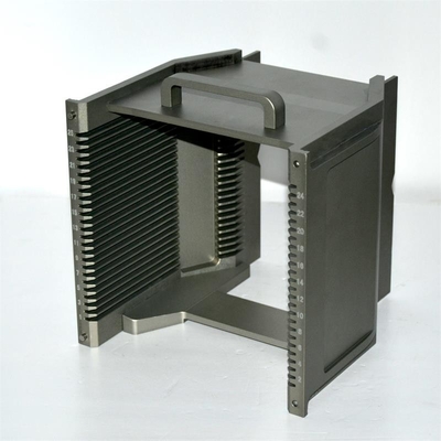 Goede prijs. Metalen wafercassette van aluminiumlegering die wordt gebruikt bij de productie en verwerking van wafers online