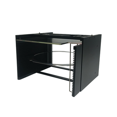 Goede prijs. 8 inch 25 slot visuele metaal wafer cassette gebruikt in de halfgeleider verpakking technologie industrie online