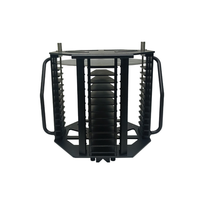 Goede prijs. Aangepaste speciale vorm 12 inch 25 slot metalen wafer drager cassette serie producten worden gebruikt in wafer productie online