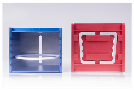 Goede prijs. 6-inch 5-slot Wafer Hoop Ring Cassette voor Wafer Expansion Storage and Protection online