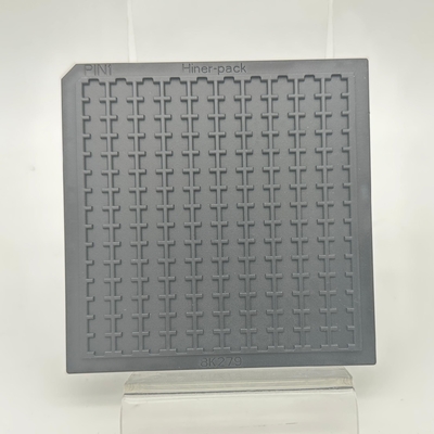 Goede prijs. Duurzaam Chamfer IC chip tray antistatisch en hoogdicht wafelpakket gebruikt in de halfgeleiderindustrie online