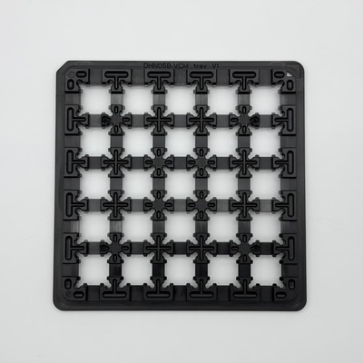 kopen Ondersteuning op maat gemaakte diensten Duurzame IC-chipbak voor elektronische componenten Verpakking ESD Waffle Pack online manufacture