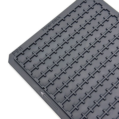 kopen Automatiseringsklare 4-inch ESD-veilige wafelpaktray voor IC-handling en robotassemblage online vervaardiging