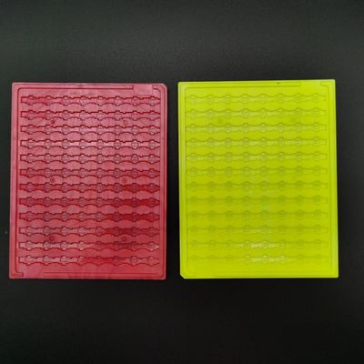 Goede prijs. Permanent ESD Overdracht Statisch Kleurrijk Dienblad 0.4mm Vlakheid die Optische Filters opslaan online