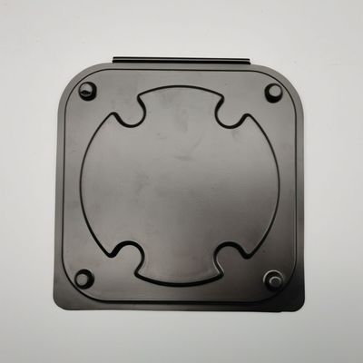 kopen ESD de Zwarte Verschepende Antistatische Doos van het 4 Duimwafeltje Aangepast met Hoepelring online manufacture