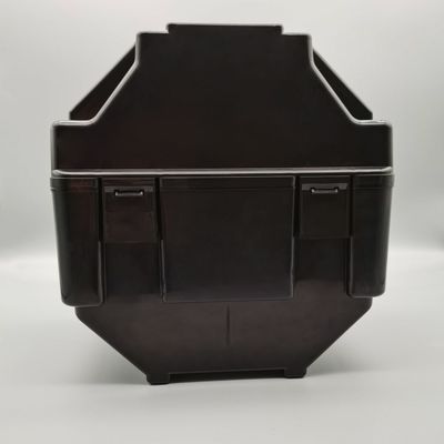 Goede prijs. 8 inch Black Wafer Shipping Box 25 Slots ESD PP Materiaal milieuvriendelijk online