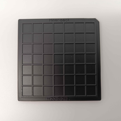 Goede prijs. Zwarte ESD het Pak van de 2 Duimwafel voor IC-Delen 0.2mm Vlakheid ROHS online