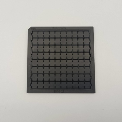 Goede prijs. Zwarte PC Waffle Pack Chip Tray Algemene en ultrasone reiniging online