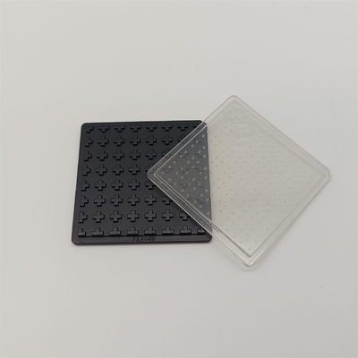 Goede prijs. 2 inch PP transparante wafelverpakking Chiplade deksel voor transportopslag online