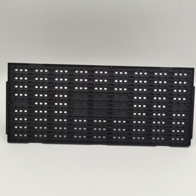 Black Chip Die BGA QFN ESD verpakkingsbak voor opto-elektronische apparaten