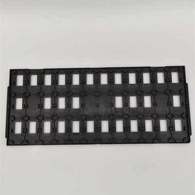 Goede prijs. Stapelbare BGA Black Jedec IC-bakken voldoen aan automatiseringsapparatuur online