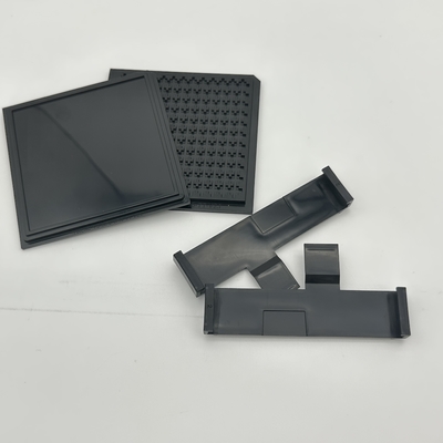 Vierkant ontwerp ESD IC chip tray met hoge compatibiliteit wafelpakket met deksels en clips