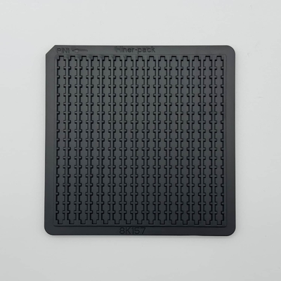 Goede prijs. Wafeldoos Ontwerp ESD-bescherming Bare Die Trays voor chipcomponenten van kleine grootte online