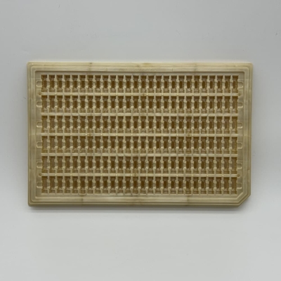 Goede prijs. Hoogwaardige PEI natuurlijke kleur halfgeleider chip laden tray matrix QTY 6 * 26 = 156 pcs chip tray online