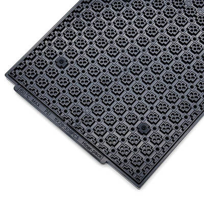 Goede prijs. High Temperature JEDEC Tray Secure And Stackable IC Tray Design For Bake Oven online