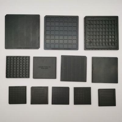 ABS Zwart Wafelpak Chip Trays