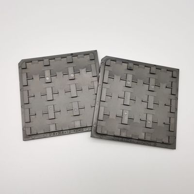 Goede prijs. Zwart Plastic het Dienbladesd 12PCS van het Wafelpak Dienblad Op hoge temperatuur online
