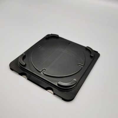 Eenvoudige wafer opslag vacuüm plastic dienbladen zwart antistatisch vochtbestendig