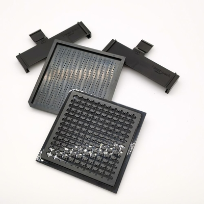 Goede prijs. Materiaal van de Klempc pp van douane Optoelectronic Chip Waffle Pack Tray Cover online